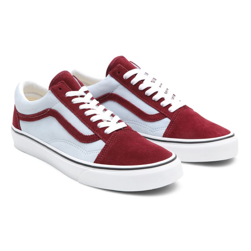 Vans 2-Tone Suede Old Skool Rojas | VN923I9VS40