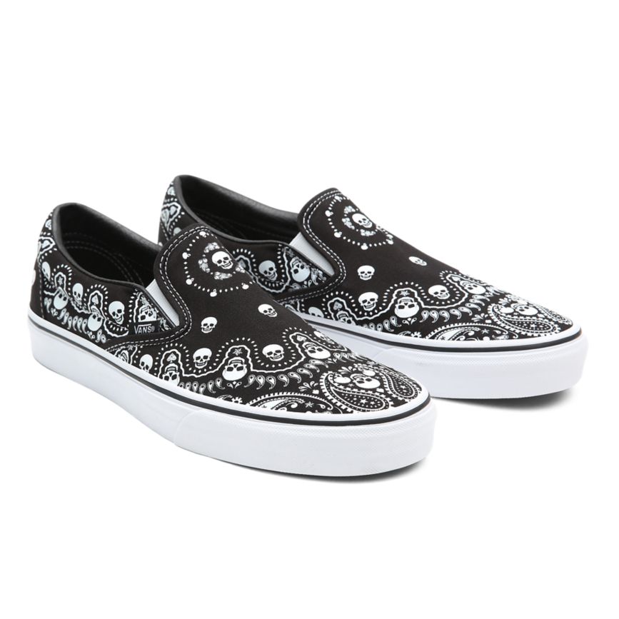 Vans Bandana Classic Slip-On Negras | VN687S9BK08