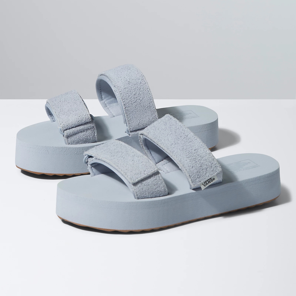 Vans Cayucas Slide Mega Platform Gris | VN447I8QY99