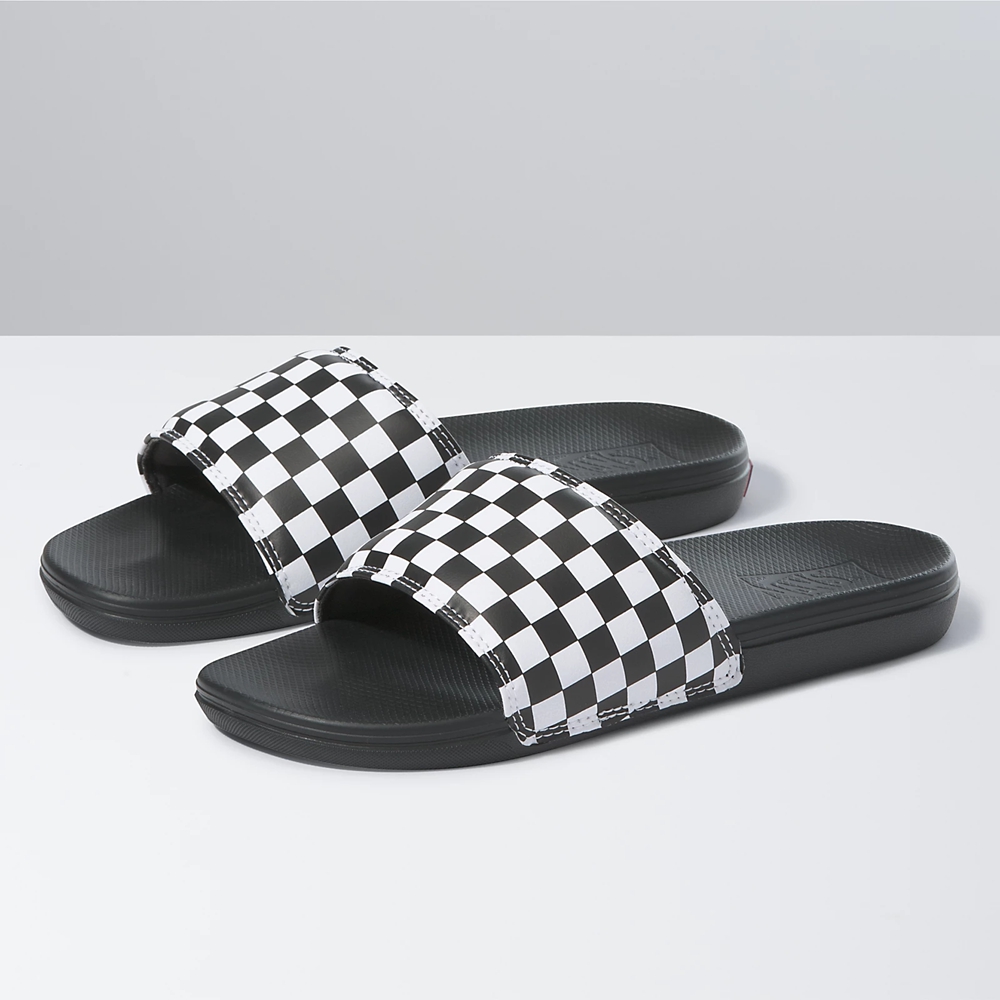 Vans Checkerboard La Costa Slide-On Negras | VN067L4HI62