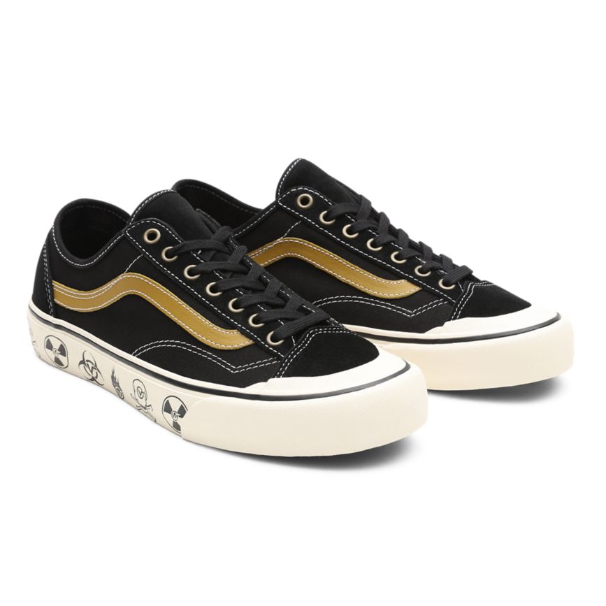 Vans Dark Aloha Style 36 Decon SF Negras | VN655O0SY58