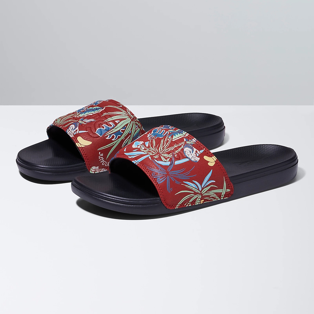 Vans Hawaiian Jungle La Costa Slide-On Rojas | VN049A8AV80