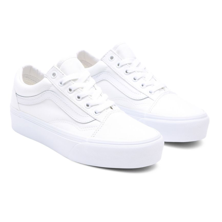 Vans Old Skool Platform Blancas | VN175M5UX57