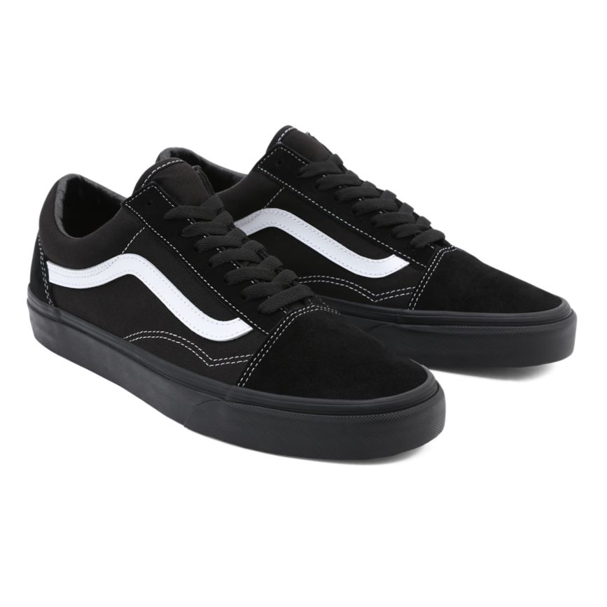 Vans Suede Lona Old Skool Negras | VN827S4WE27