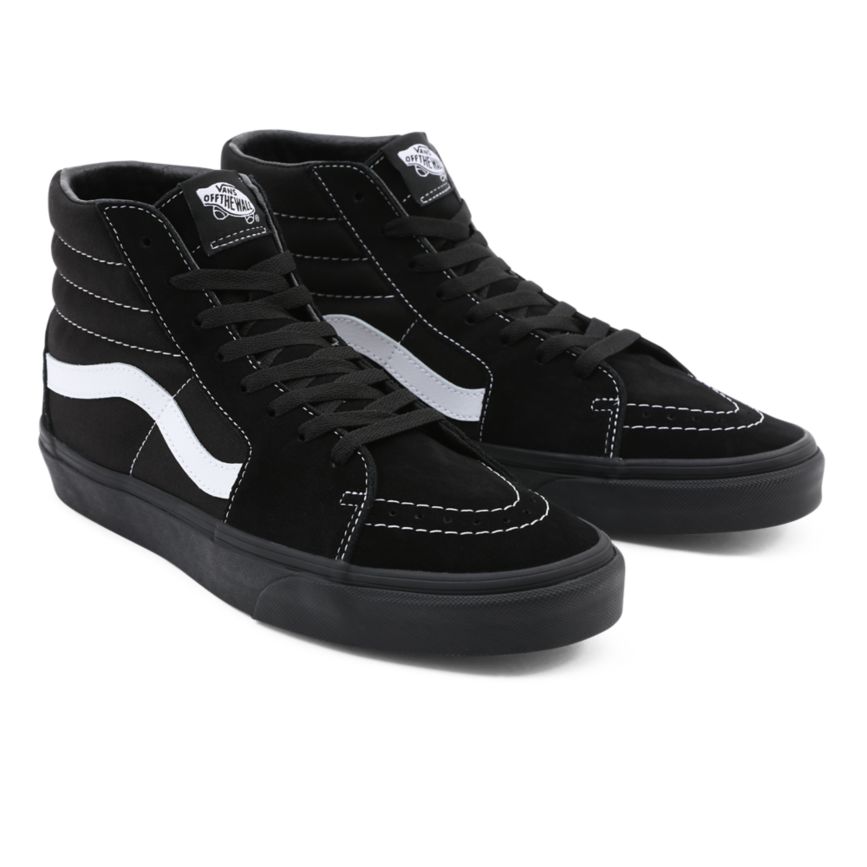 Vans Suede Lona Sk8-Hi Negras | VN880W7DT98