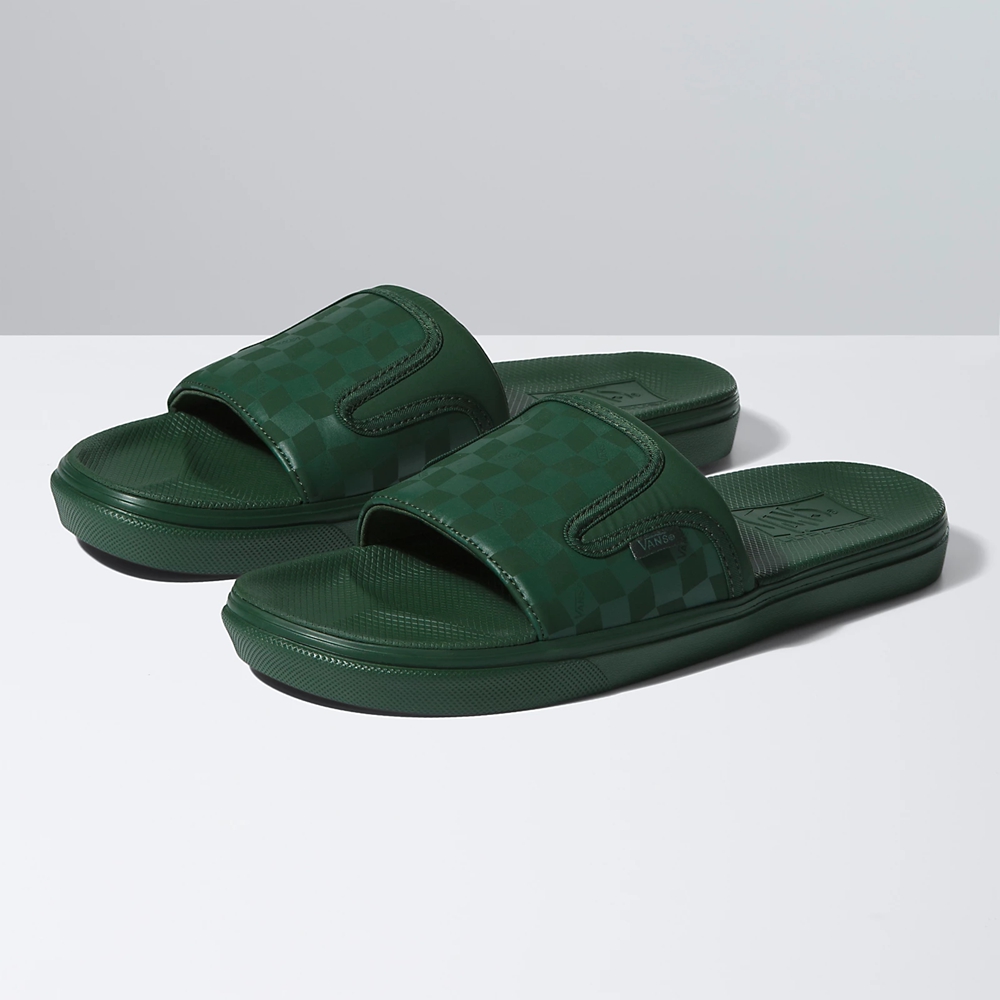 Vans UltraCush Slide-On Verde Oscuro | VN251G9IM52